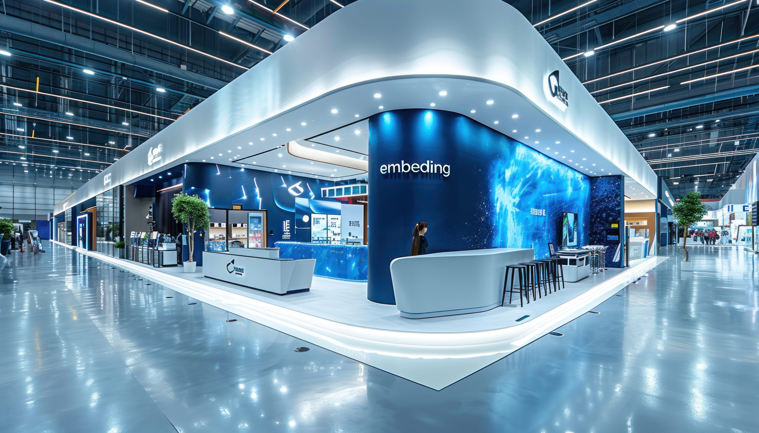 Exhibition Stall Design & Fabrication, Trade Show Booth Design Services