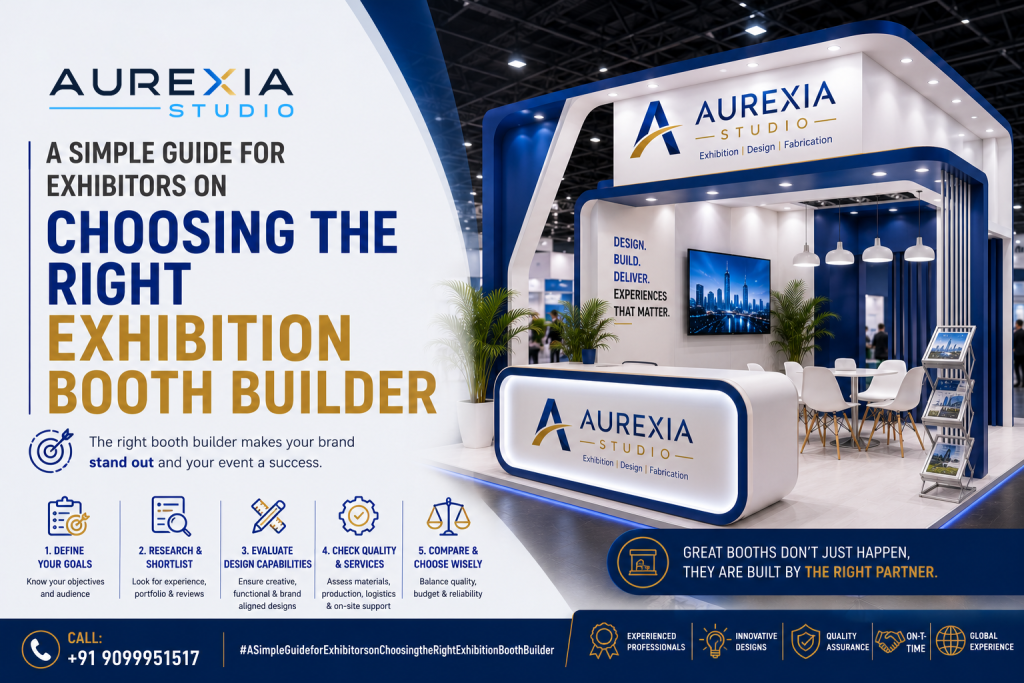 A Simple Guide for Exhibitors on Choosing the Right Exhibition Booth Builder