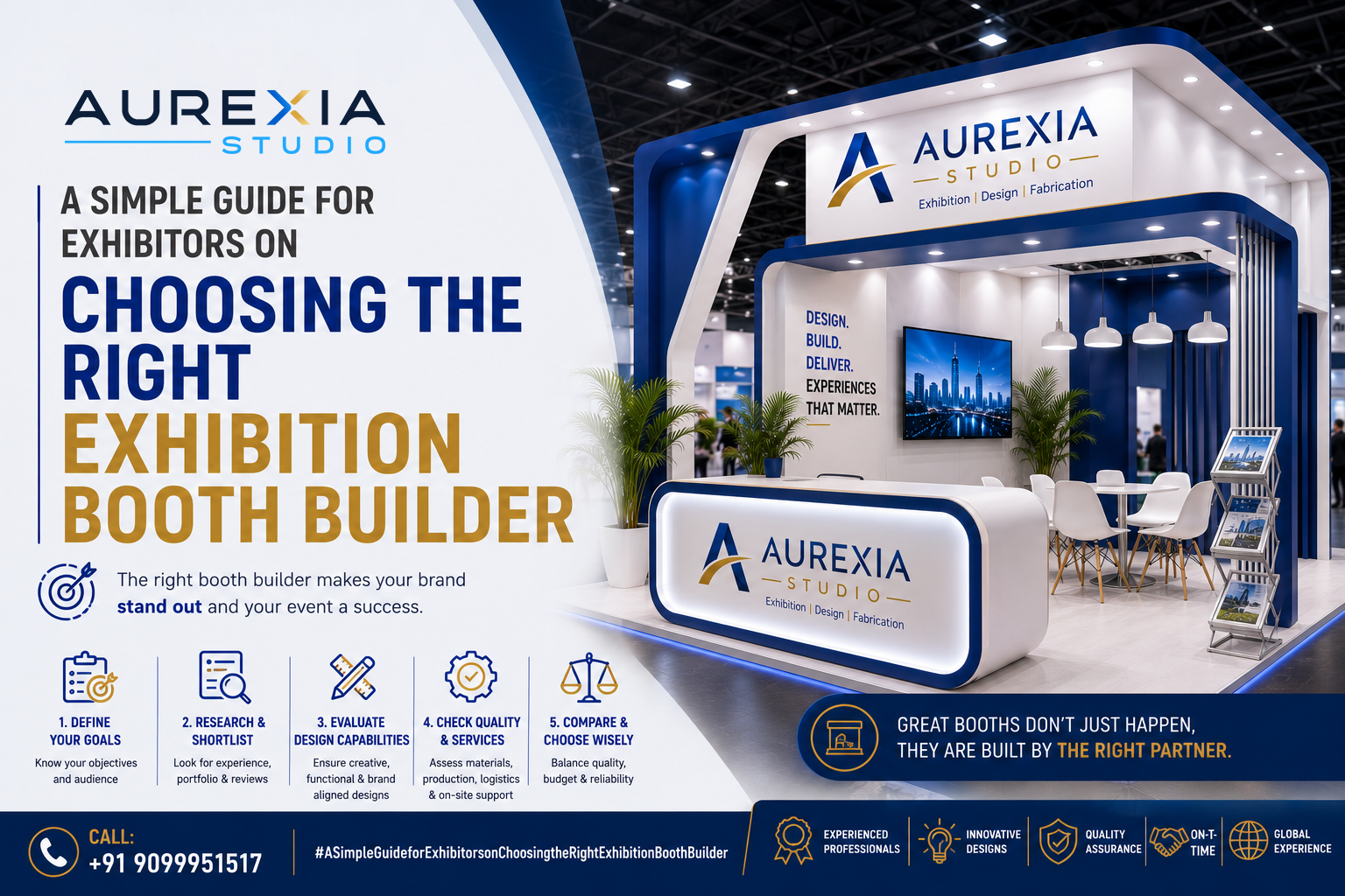 A Simple Guide for Exhibitors on Choosing the Right Exhibition Booth Builder