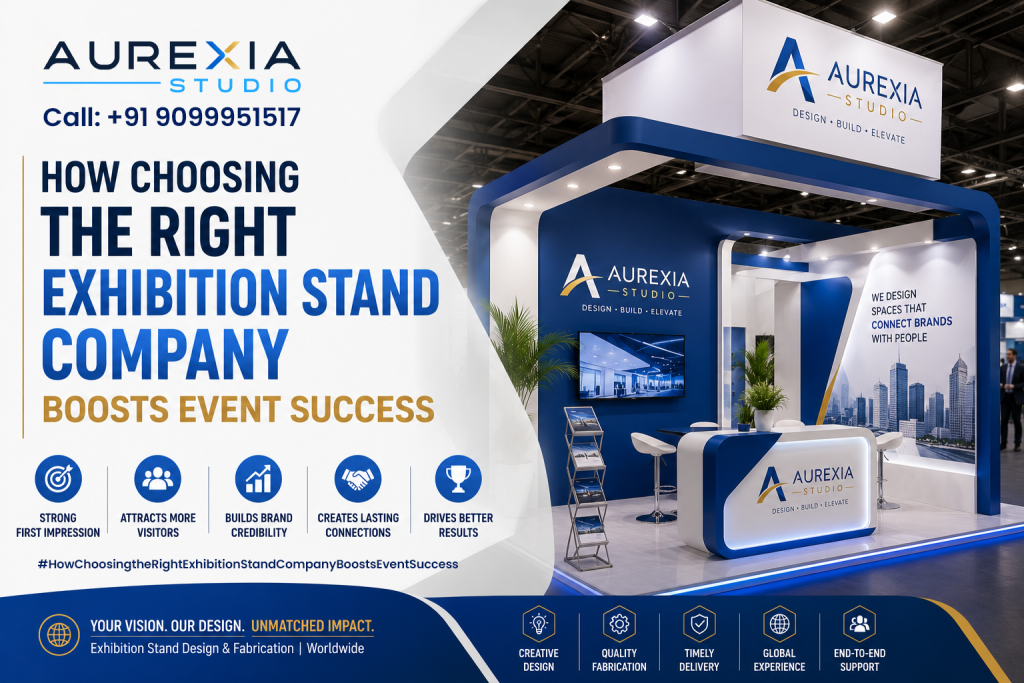 How Choosing the Right Exhibition Stand Company Boosts Event Success