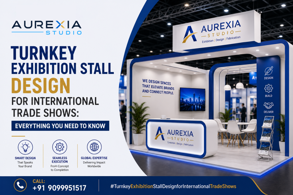 Turnkey Exhibition Stall Design for International Trade Shows: Everything You Need to Know