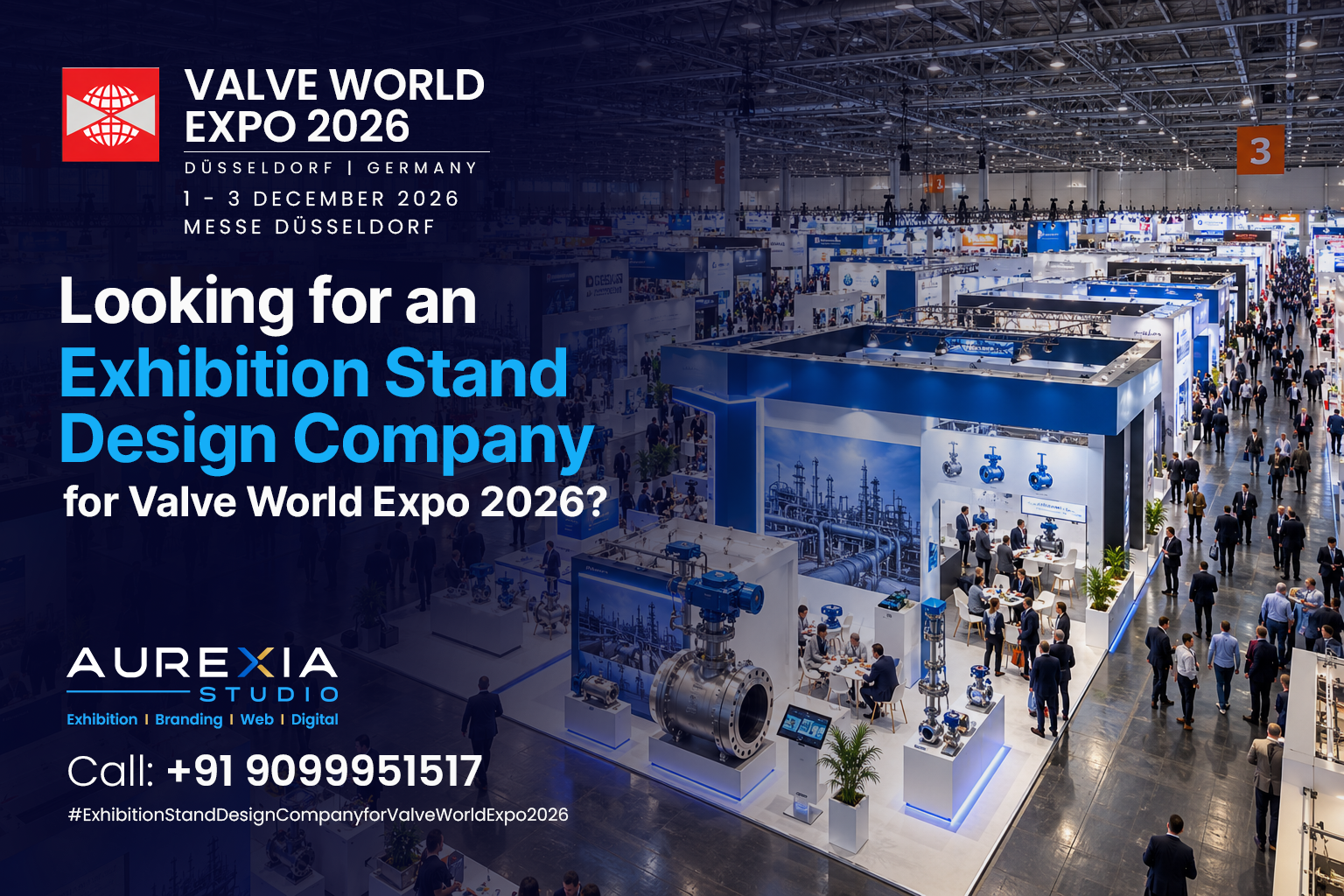 Looking for an Exhibition Stand Design Company for Valve World Expo
